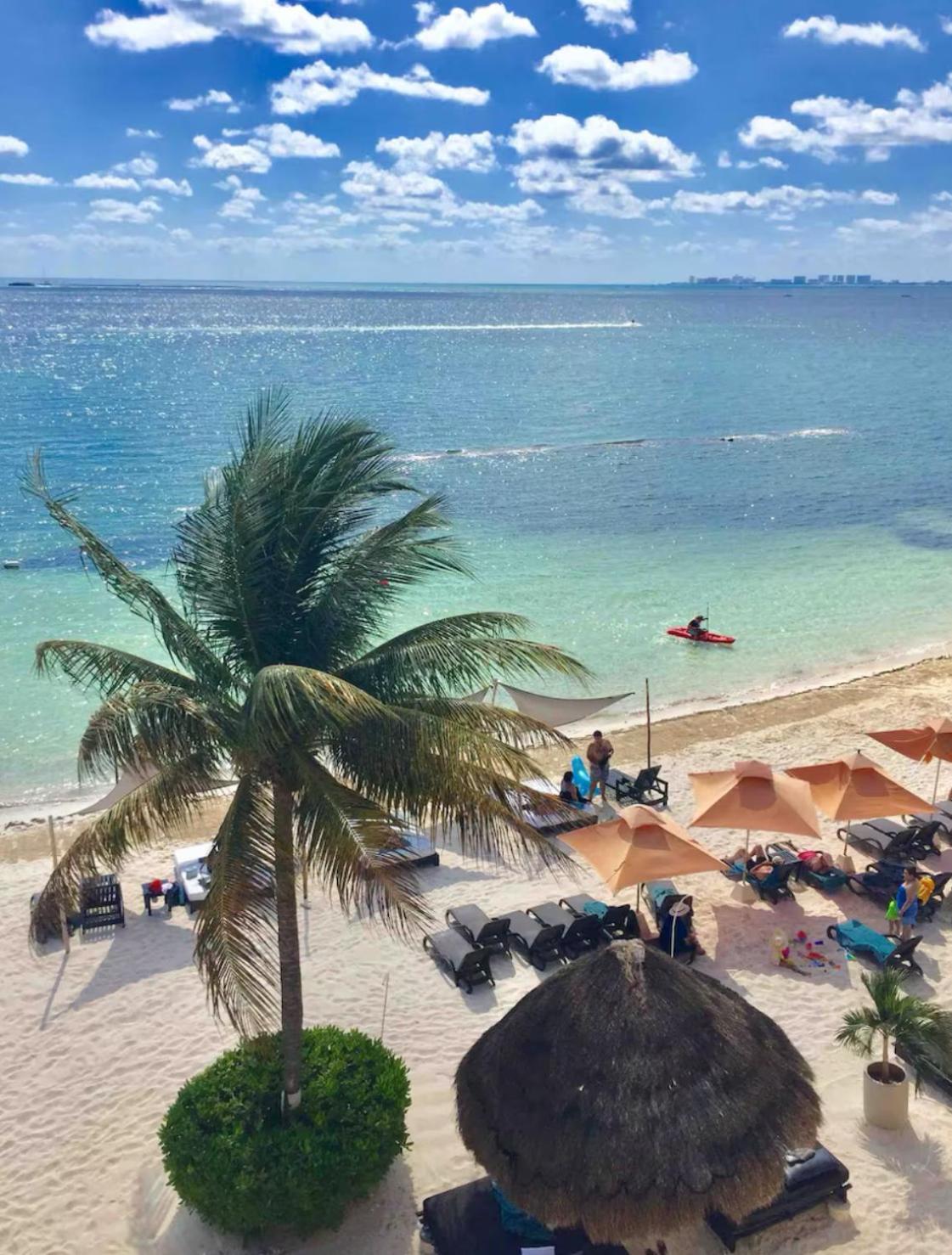 Caribbean Apartment Канкун Екстериор снимка
